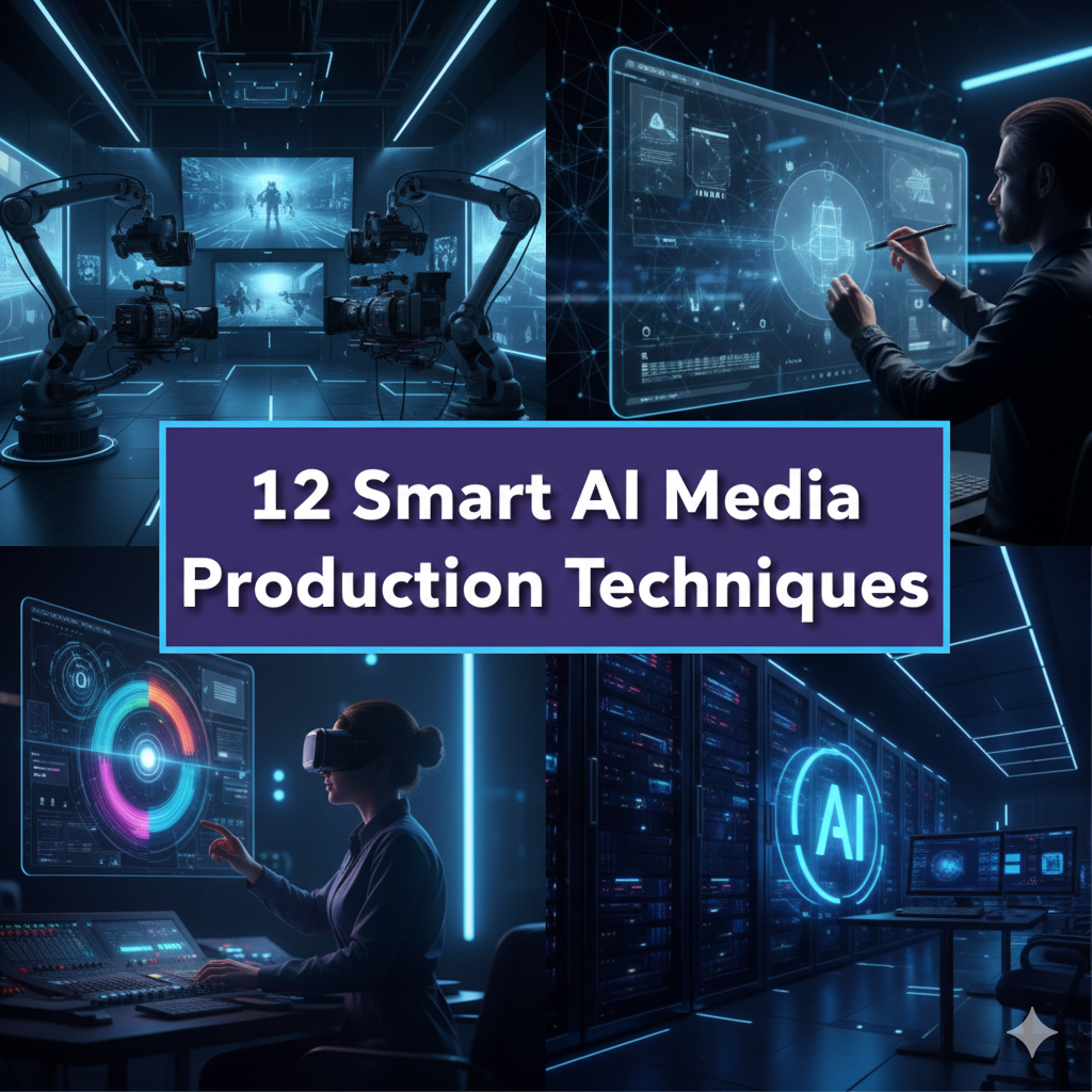 12 Smart AI Media Production Techniques That Actually Work in 2025
