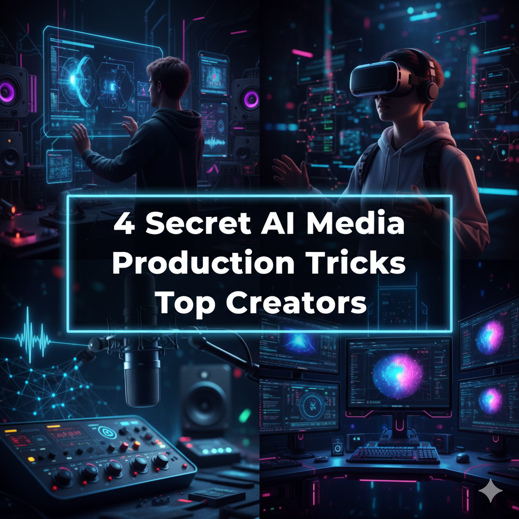 4 Secret AI Media Production Tricks Top Creators Don’t Want You to Know About