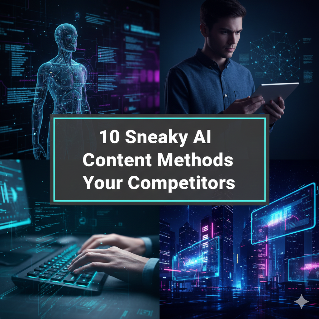10 Sneaky AI Content Methods Your Competitors