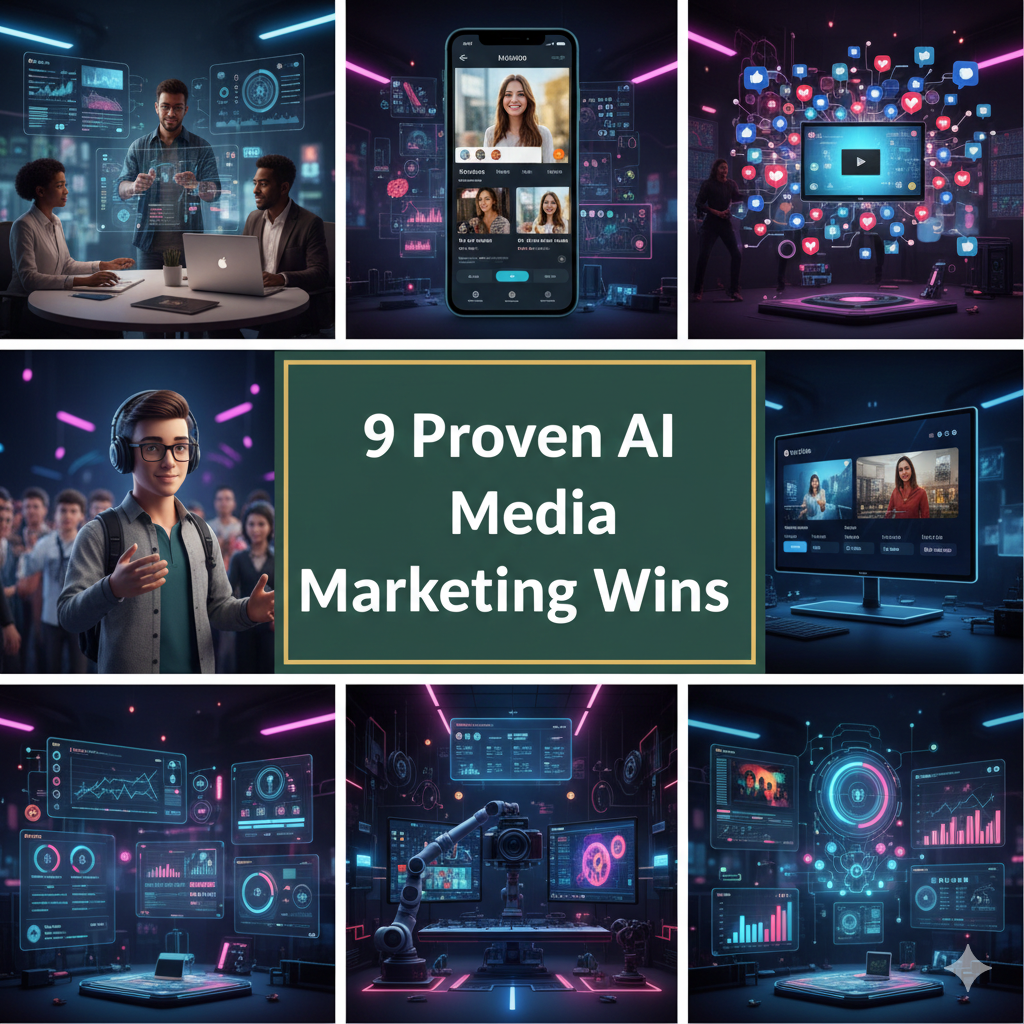 9 Proven AI Media Marketing Wins That Will Alter Your Game