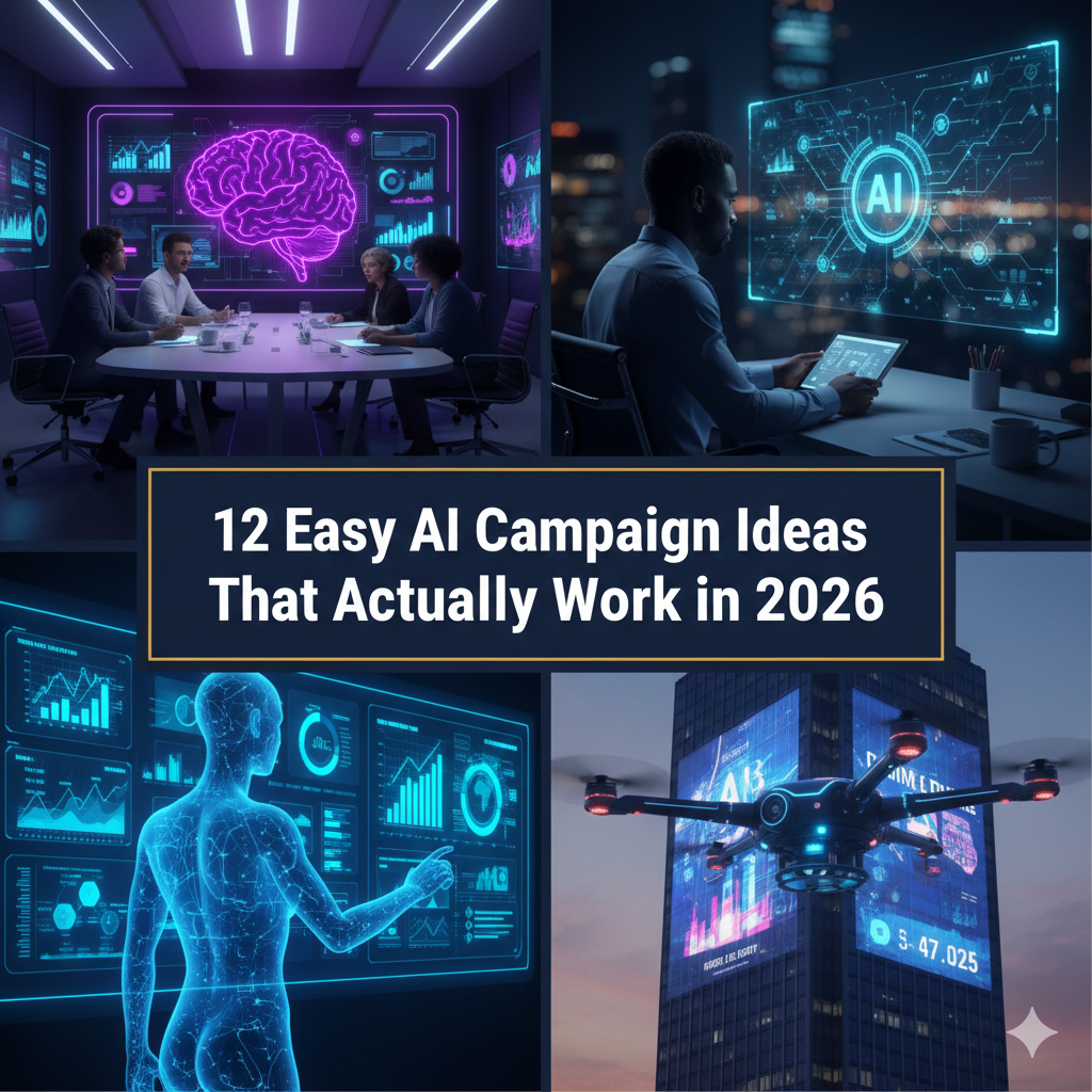 12 Easy AI Campaign Ideas That Actually Work in 2026