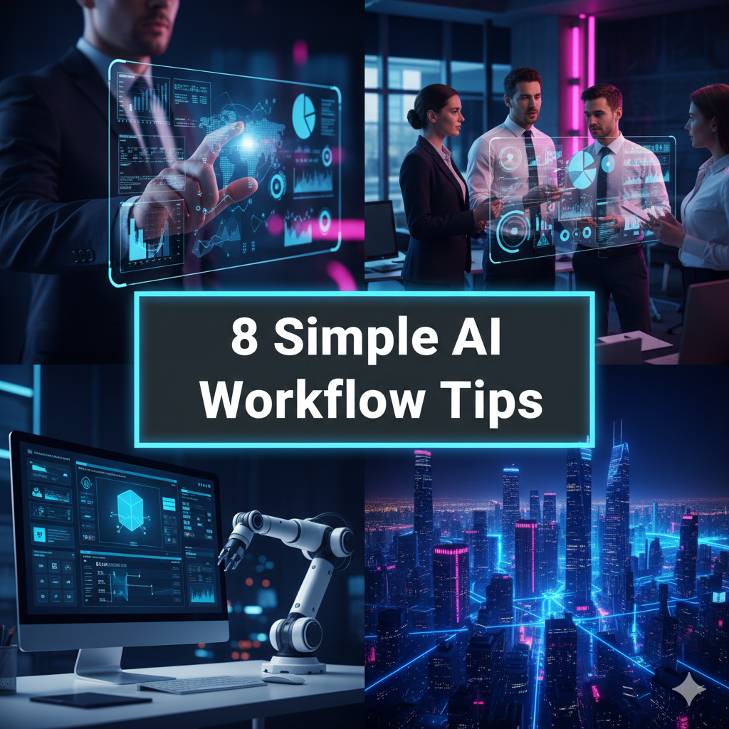 8 Simple AI Workflow Tips