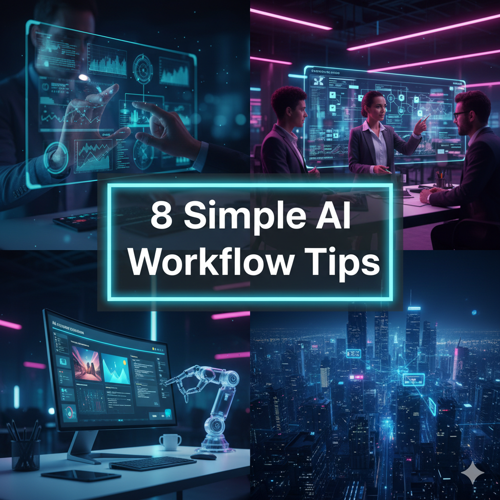 8 Simple AI Workflow Tips That Will Transform How You Work Forever