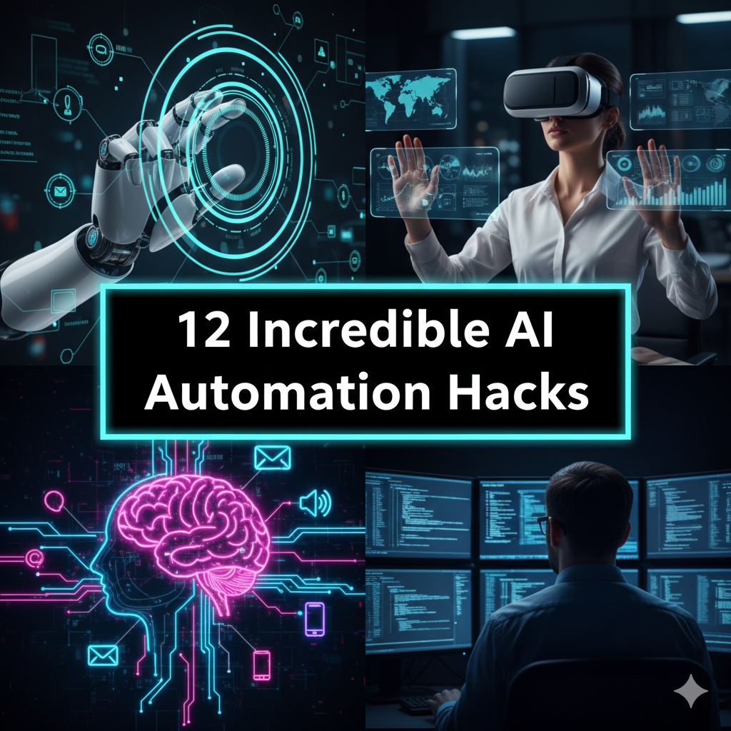 12 Incredible AI Automation Hacks